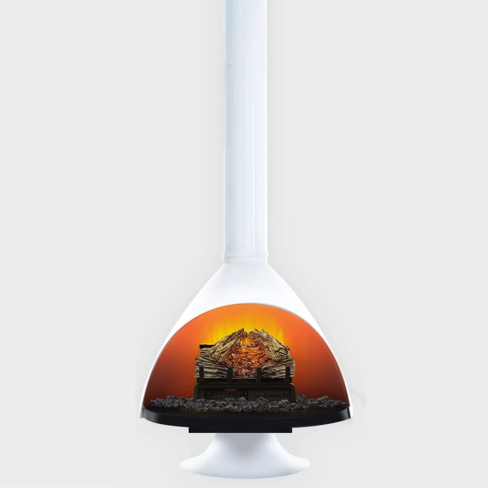 Malm Zircon 34-Inch Freestanding Electric Fireplace 7 Malm Zircon 34-Inch Freestanding Electric Fireplace - Image 7