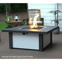 Modern Blaze 36-Inch Square Fire Pit Table (SAFT363624ST) 14 Modern Blaze 36-Inch Square Fire Pit Table (SAFT363624ST) -Dimplex Officials modern blaze 36 inch square fire pit table saft363624st saft363624st 29239082188894