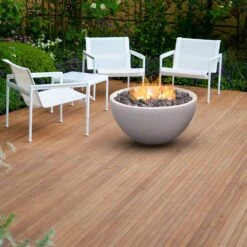 Modern Blaze 42-Inch Round Concrete Fire Bowl 26 Modern Blaze 42-Inch Round Concrete Fire Bowl -Dimplex Officials modern blaze 42 inch round concrete fire bowl 29502694391902