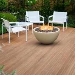 Modern Blaze 42-Inch Round Concrete Fire Bowl 29 Modern Blaze 42-Inch Round Concrete Fire Bowl -Dimplex Officials modern blaze 42 inch round concrete fire bowl 29502694916190