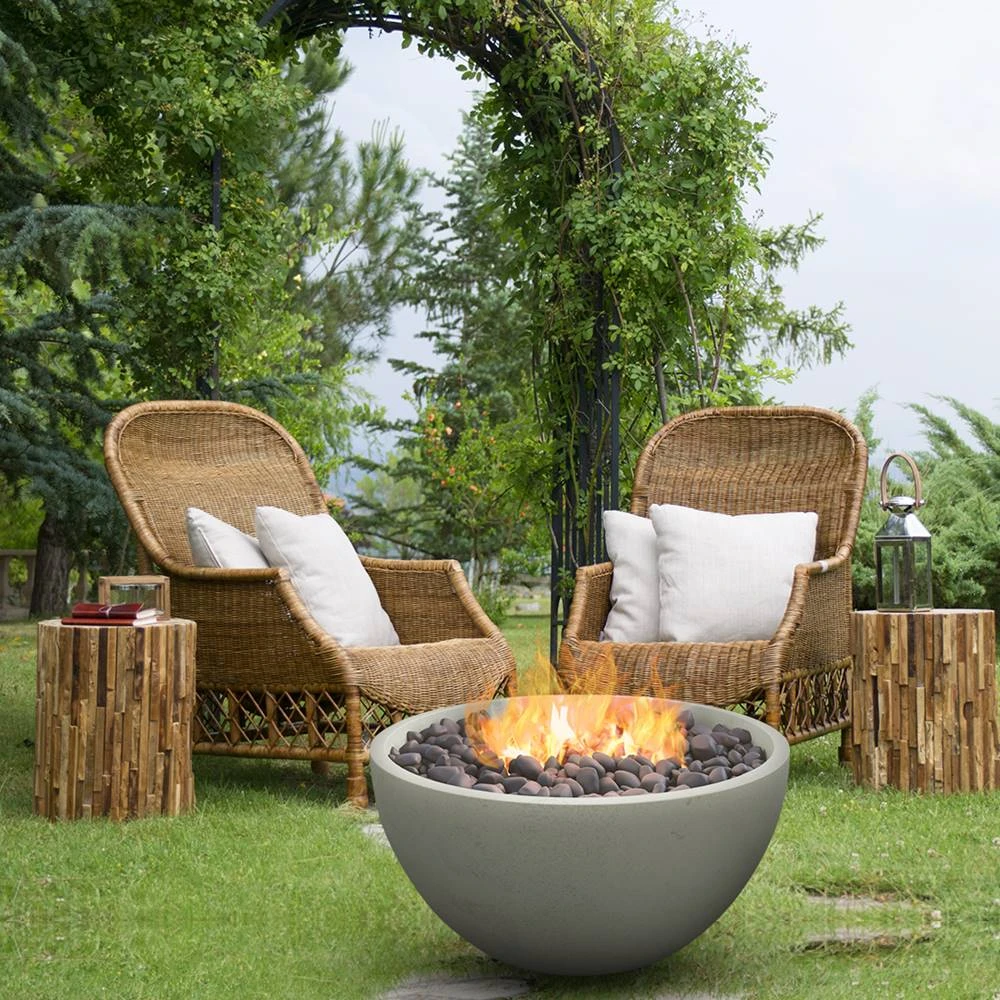 Modern Blaze 42-Inch Round Concrete Fire Bowl 18 Modern Blaze 42-Inch Round Concrete Fire Bowl - Image 18