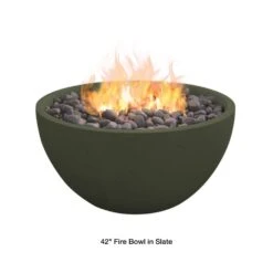 Modern Blaze 42-Inch Round Concrete Fire Bowl 39 Modern Blaze 42-Inch Round Concrete Fire Bowl -Dimplex Officials modern blaze 42 inch round concrete fire bowl 29701298716766