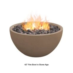 Modern Blaze 42-Inch Round Concrete Fire Bowl 33 Modern Blaze 42-Inch Round Concrete Fire Bowl -Dimplex Officials modern blaze 42 inch round concrete fire bowl 29701298847838