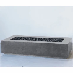 Modern Blaze Lumera Linear Concrete Fire Pit Table -Dimplex Officials modern blaze lumera linear concrete fire pit 29199960211550