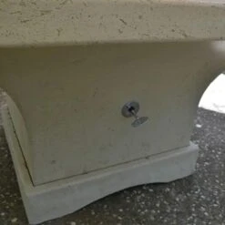 Modern Blaze Mt. Shasta 42-Inch Square Concrete Dining Height Fire Pit Table -Dimplex Officials modern blaze mt shasta 42 inch square concrete dining height fire pit table 29702455197790