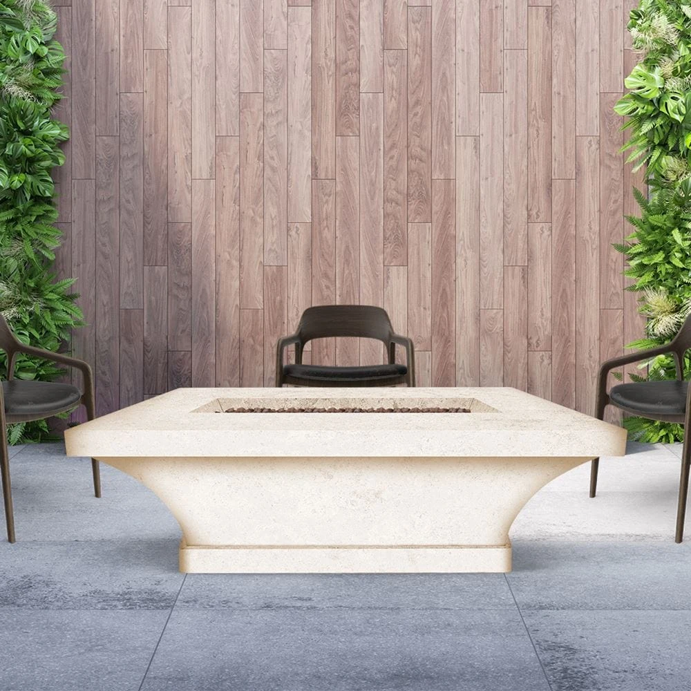 Modern Blaze Mt. Shasta 70-Inch Linear Concrete Chat Height Gas Fire Pit Table 3 Modern Blaze Mt. Shasta 70-Inch Linear Concrete Chat Height Gas Fire Pit Table - Image 3