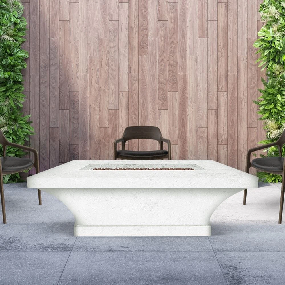 Modern Blaze Mt. Shasta 70-Inch Linear Concrete Chat Height Gas Fire Pit Table 5 Modern Blaze Mt. Shasta 70-Inch Linear Concrete Chat Height Gas Fire Pit Table - Image 5