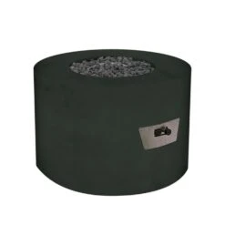 Modern Blaze Mt. St. Helens 36-Inch Round Concrete Gas Fire Pit -Dimplex Officials modern blaze mt st helens 36 inch round concrete gas fire pit 29917444046942