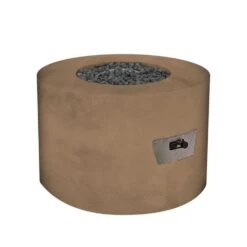 Modern Blaze Mt. St. Helens 36-Inch Round Concrete Gas Fire Pit -Dimplex Officials modern blaze mt st helens 36 inch round concrete gas fire pit 29917444145246