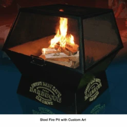 Modern Blaze Square Steel Fire Pit -Dimplex Officials modern blaze rectangular and square steel fire pits 29216886063198