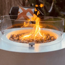 Modern Blaze Wind Guards For Lumera And Oblica Fire Pits