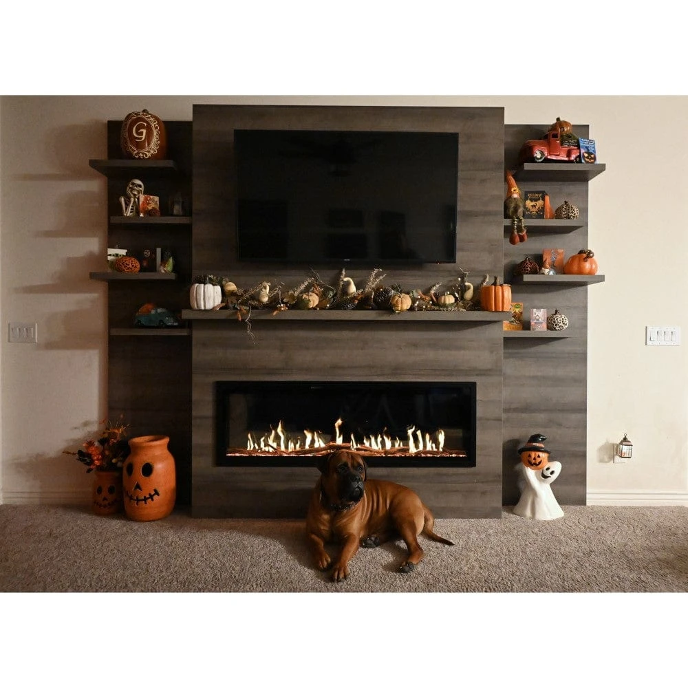 Modern Flames Allwood Fireplace Wall System For Orion Slim Electric Fireplace 2 Modern Flames Allwood Fireplace Wall System For Orion Slim Electric Fireplace - Image 2