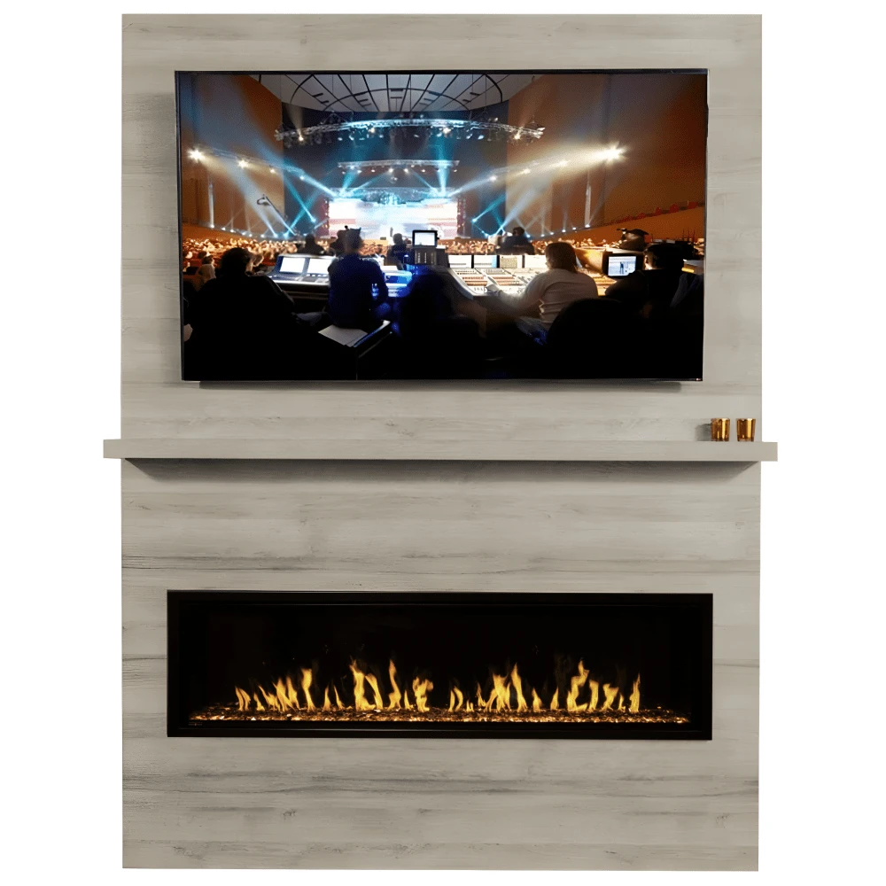 Modern Flames Allwood Fireplace Wall System For Orion Slim Electric Fireplace 8 Modern Flames Allwood Fireplace Wall System For Orion Slim Electric Fireplace - Image 8