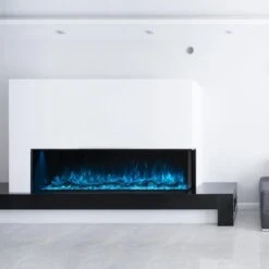 Modern Flames "Landscape Pro Multi" 3-Sided Smart Electric Fireplace, Sizes: 44"- 120" -Dimplex Officials modern flames modern flames landscape pro multi 3 sided smart electric fireplace sizes 44 96 14022421184606