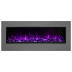 Modern Flames "Landscape Pro Slim" Smart Electric Fireplace, Sizes: 44" - 96" -Dimplex Officials modern flames modern flames landscape pro slim smart electric fireplace sizes 44 96 13957228920926