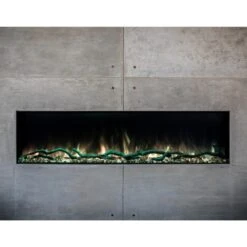 Modern Flames "Landscape Pro Slim" Smart Electric Fireplace, Sizes: 44" - 96" -Dimplex Officials modern flames modern flames landscape pro slim smart electric fireplace sizes 44 96 13957230952542