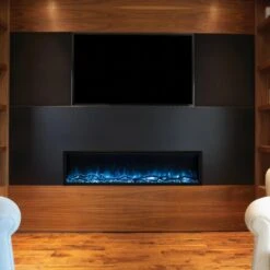 Modern Flames "Landscape Pro Slim" Smart Electric Fireplace, Sizes: 44" - 96" -Dimplex Officials modern flames modern flames landscape pro slim smart electric fireplace sizes 44 96 13957233442910