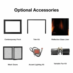 Monessen Attribute 36-Inch Vent-Free Gas Firebox (ACUF36) -Dimplex Officials monessen attribute 36 inch vent free gas firebox acuf36 29865029369950