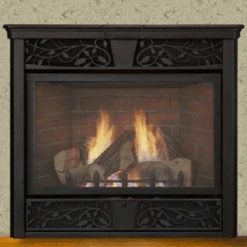 Monessen Black Front For Symphony Series Fireplace -Dimplex Officials monessen black front for symphony series fireplace 29748841250910