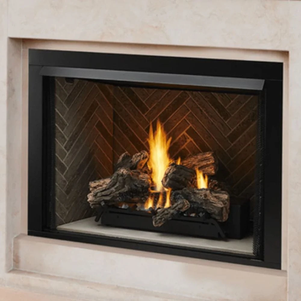 Monessen Contemporary Satin Black Front For Lo-Rider Fireboxes 2 Monessen Contemporary Satin Black Front For Lo-Rider Fireboxes - Image 2