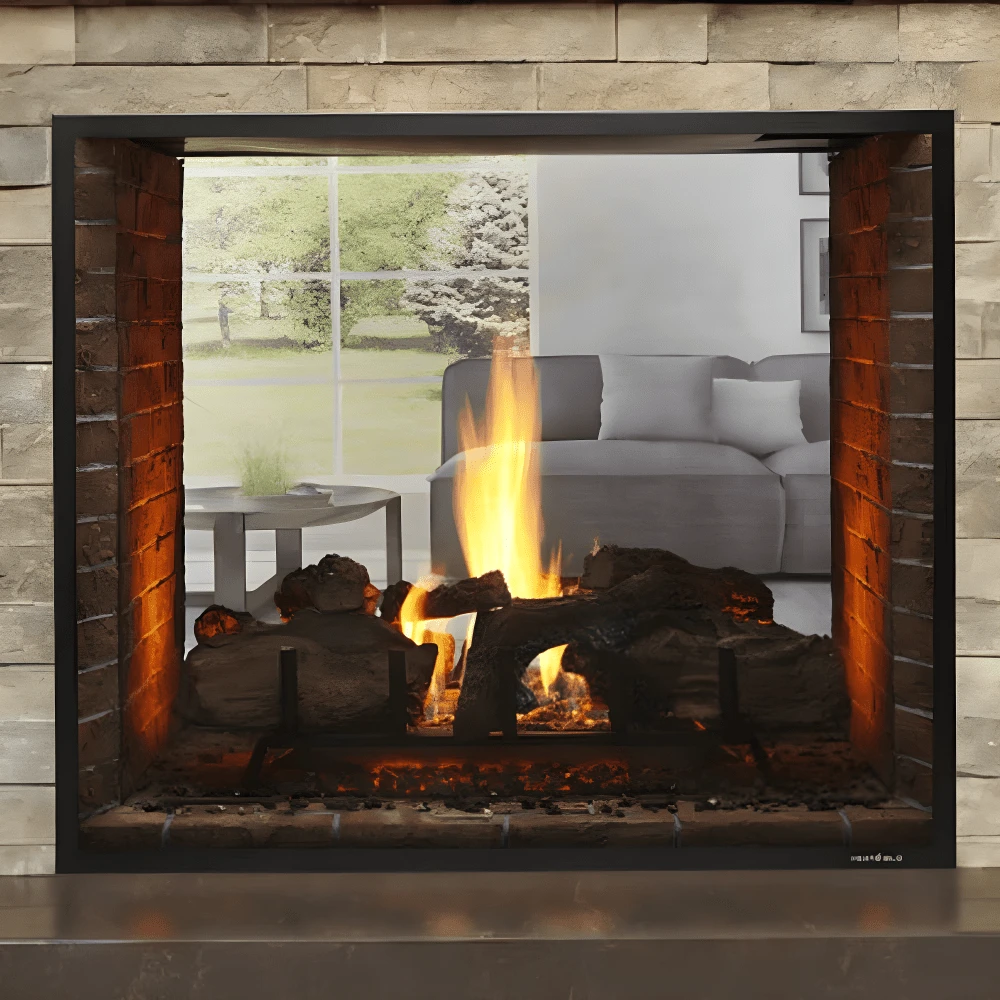 Monessen Lo-Rider 36-Inch Designer See-Through Gas Firebox (LSTF36-B) 2 Monessen Lo-Rider 36-Inch Designer See-Through Gas Firebox (LSTF36-B) - Image 2