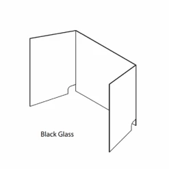 Monessen Reflective Black Glass Liner For Attribute Fireboxes -Dimplex Officials monessen reflective glass liner for attribute 32 inch firebox a32bgl a32bgl 29667020046430