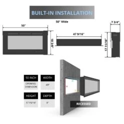 Napoleon CLEARion Elite See-Through Electric Fireplace 13 Napoleon CLEARion Elite See-Through Electric Fireplace -Dimplex Officials napoleon clearion elite see through electric fireplace 29936833069150