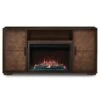 Napoleon Essential Series The Hayworth TV Stand With Electric Fireplace For 70-Inch TV (NEFP30-3620RLB)