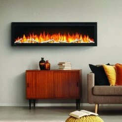 Napoleon Entice Built-in / Wall Mounted Electric Fireplace -Dimplex Officials napoleon napoleon entice built in wall mounted electric fireplace 28083639746654