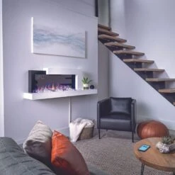 Napoleon Stylus Cara Elite 59-Inch Wall Mounted Smart Electric Fireplace (NEFP32-5019W-IOT) -Dimplex Officials napoleon stylus cara elite 59 inch wall mounted electric fireplace nefp32 5019w iot nefp32 5019w iot 29673978986590