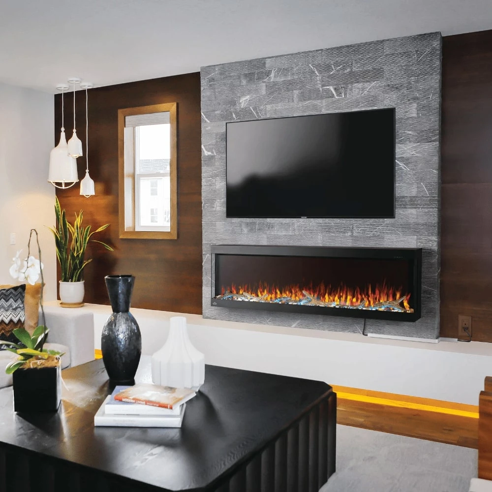 Napoleon Trivista Pictura 3-Sided Wall Mounted Electric Fireplace 8 Napoleon Trivista Pictura 3-Sided Wall Mounted Electric Fireplace - Image 8