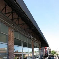 NDUSTRIA™ NEL 26" 1500W 120V Indoor/Outdoor Infrared Electric Heater -Dimplex Officials ndustria ndustria nel 26 1500w 120v indoor outdoor infrared electric heater 28366999453790