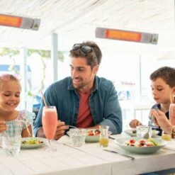 NDUSTRIA™ NEL 37" 3000W 240V Indoor/Outdoor Infrared Electric Heater -Dimplex Officials ndustria ndustria nel 37 3000w 240v indoor outdoor infrared electric heater 28224824803422