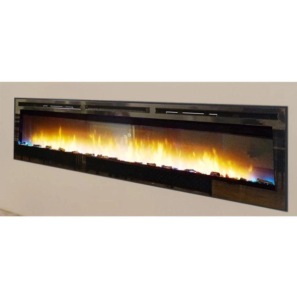 Nexfire 74-Inch Linear Built-in/Wall Mounted Electric Fireplace (EBL74) 1 Nexfire 74-Inch Linear Built-in/Wall Mounted Electric Fireplace (EBL74)