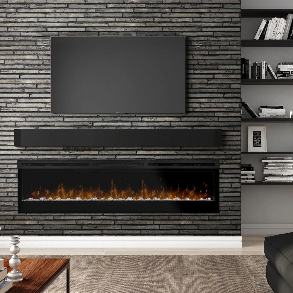 Nexfire 74-Inch Linear Built-in/Wall Mounted Electric Fireplace (EBL74) 3 Nexfire 74-Inch Linear Built-in/Wall Mounted Electric Fireplace (EBL74) - Image 3