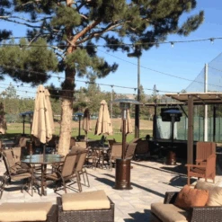 Patio Comfort PC02AB Portable Propane Patio Heater - Bronze -Dimplex Officials patio comfort pc02ab portable propane patio heater bronze pc02ab 855070008490 29234659524702