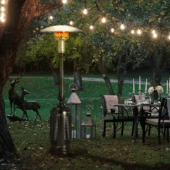 Patio Comfort PC02CAB Vintage Portable Propane Patio Heater - Bronze -Dimplex Officials patio comfort pc02cab vintage portable propane patio heater bronze pc02cab 010008766631 29235461718110