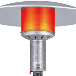 Patio Comfort PC02J Portable Propane Patio Heater - Jet Silver -Dimplex Officials patio comfort pc02j portable propane patio heater jet silver pc02j 767383427502 29280895336542