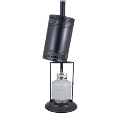 Patio Comfort PC02J Portable Propane Patio Heater - Jet Silver -Dimplex Officials patio comfort pc02j portable propane patio heater jet silver pc02j 767383427502 29280895729758