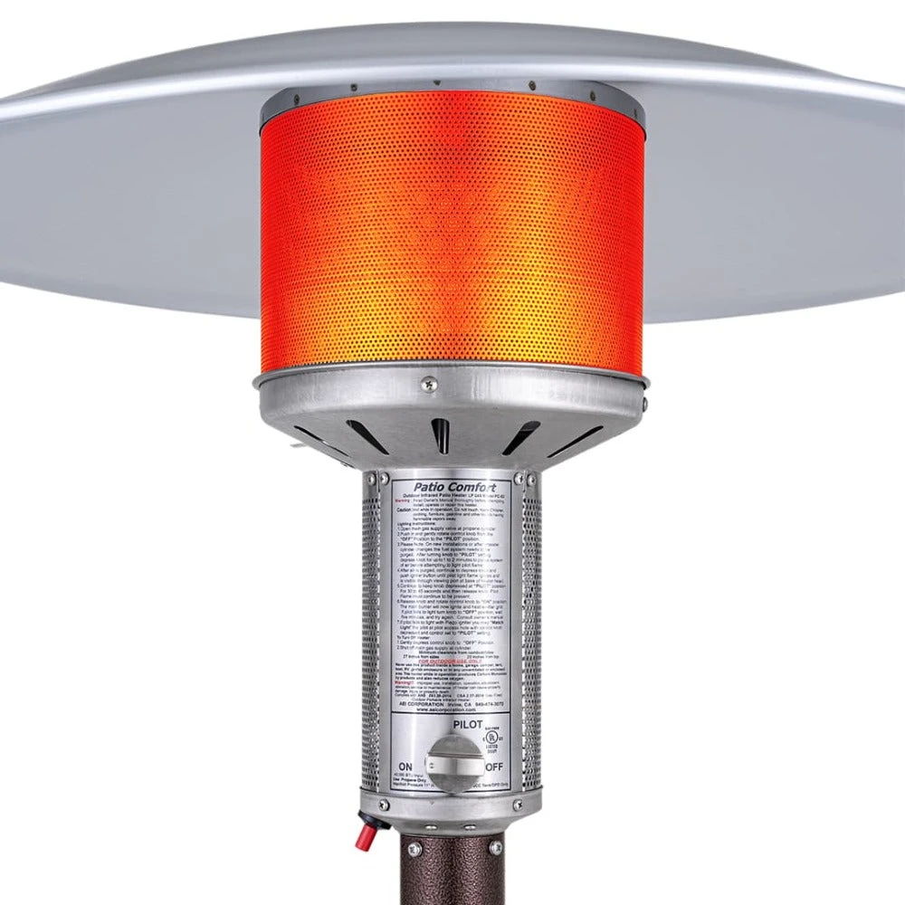 Patio Comfort Portable Natural Gas Patio Heater - Bronze (NPC05AB) 13 Patio Comfort Portable Natural Gas Patio Heater - Bronze (NPC05AB) - Image 13