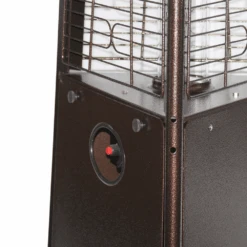 RADtec 93-Inch Tall Antique Bronze Pyramid Propane Patio Heater (93-PYR-FLM-AB) -Dimplex Officials radtec 93 inch antique bronze pyramid propane patio heater 93 pyr flm ss 93 pyr flm ab 680665953523 28957021405278