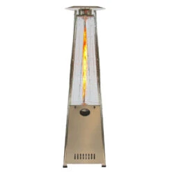 RADtec 93-Inch Tall Stainless Steel Pyramid Propane Patio Heater (93-PYR-FLM-SS) -Dimplex Officials radtec 93 inch stainless steel pyramid propane patio heater 93 pyr flm ss 93 pyr flm ss 680665953530 28957124460638