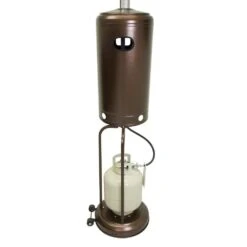 RADtec Real Flame 96-Inch Tall Antique Bronze Propane Patio Heater (RF2-MT-ANT-BRZ) -Dimplex Officials radtec allure series real flame antique bronze propane patio heater rf ab 680665953189 28491743363166