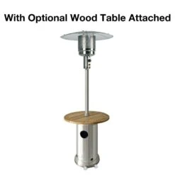 RADtec Real Flame 96-Inch Tall Stainless Steel Propane Patio Heater (RF1-MT-STN-STL) 26 RADtec Real Flame 96-Inch Tall Stainless Steel Propane Patio Heater (RF1-MT-STN-STL) -Dimplex Officials radtec allure series real flame stainless steel propane patio heater rf1 mt stn stl 680665953202 28754633719902