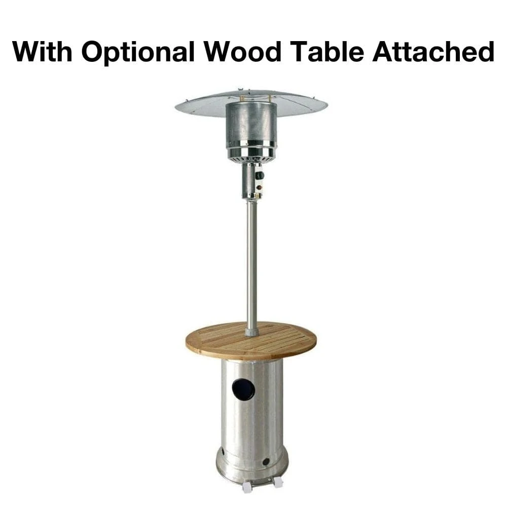 RADtec Real Flame 96-Inch Tall Stainless Steel Propane Patio Heater (RF1-MT-STN-STL) 12 RADtec Real Flame 96-Inch Tall Stainless Steel Propane Patio Heater (RF1-MT-STN-STL) - Image 12