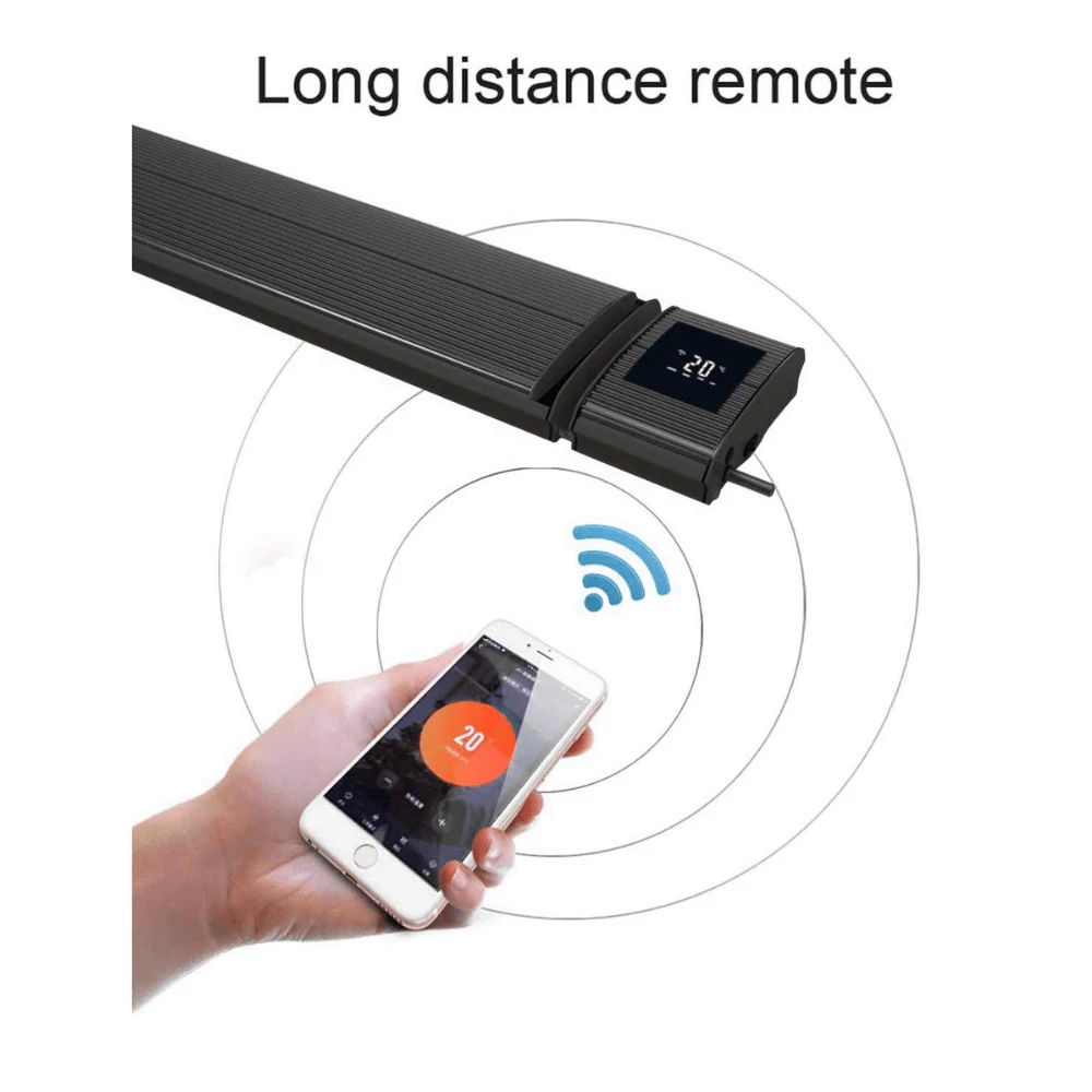 RADtec Design Series 43-Inch 1800W 220V Smart Infrared Electric Heater 18 RADtec Design Series 43-Inch 1800W 220V Smart Infrared Electric Heater - Image 18