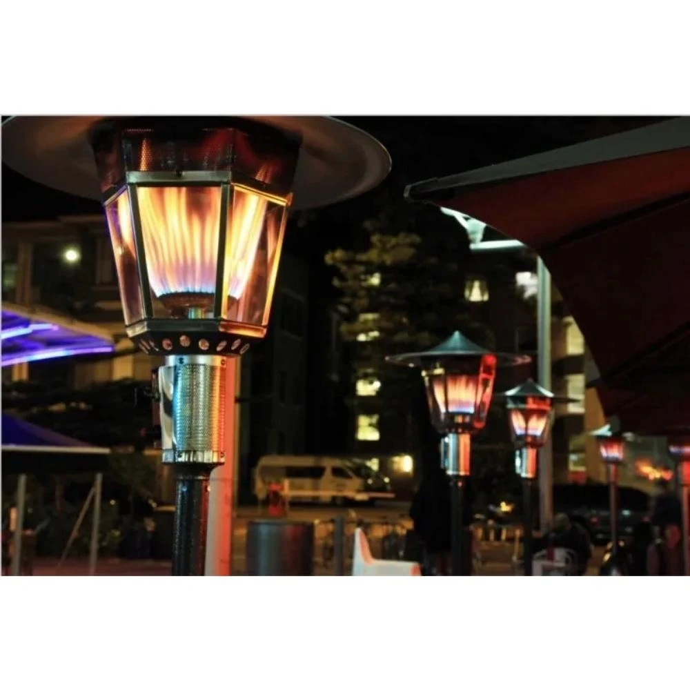 RADtec Real Flame 96-Inch Tall Stainless Steel Propane Patio Heater (RF1-MT-STN-STL) 5 RADtec Real Flame 96-Inch Tall Stainless Steel Propane Patio Heater (RF1-MT-STN-STL) - Image 5