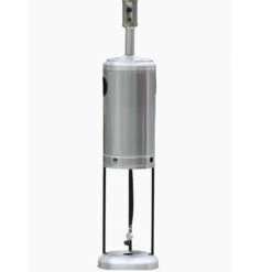 RADtec Real Flame 96-Inch Tall Stainless Steel Propane Patio Heater (RF1-MT-STN-STL) 24 RADtec Real Flame 96-Inch Tall Stainless Steel Propane Patio Heater (RF1-MT-STN-STL) -Dimplex Officials radtec radtec allure series real flame stainless steel propane patio heater 28358710198366