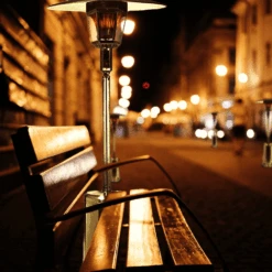 RADtec Real Flame 96-Inch Tall Stainless Steel Natural Gas Patio Heater (96-NTR-GAS-SS) -Dimplex Officials radtec real flame 96 inch tall stainless steel natural gas patio heater 96 ntr gas ss 96 ntr gas ss 680665953493 28978432376926