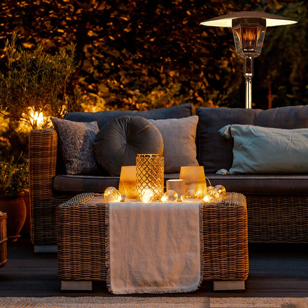 RADtec Real Flame 96-Inch Tall Stainless Steel Propane Patio Heater (RF1-MT-STN-STL) 8 RADtec Real Flame 96-Inch Tall Stainless Steel Propane Patio Heater (RF1-MT-STN-STL) - Image 8